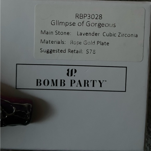 Bomb Party RBP3028 OG Glimpse of Gorgeous Earrings - Picture 9 of 9